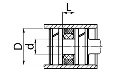 Anneaux KSD standard pour pistons 