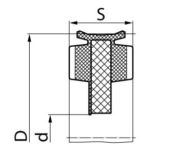 Joints de piston Parker DP 