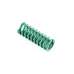 Compression springs for tools, identification color green