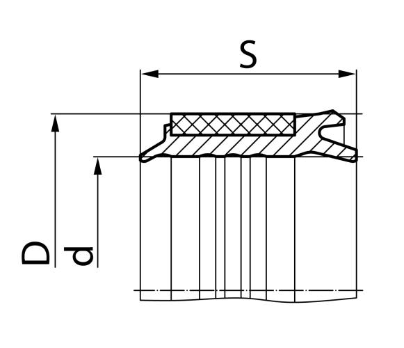 Rod seals Parker EP 