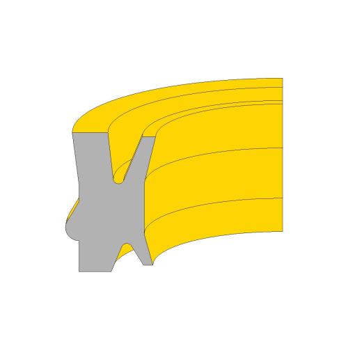 Rod seals Parker EU 