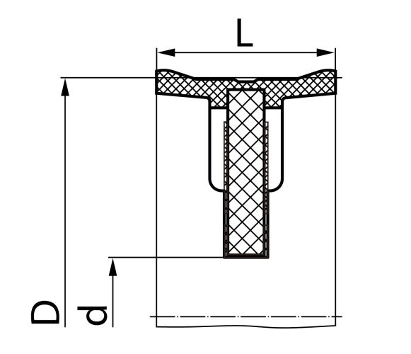 Joints de piston Parker DK 