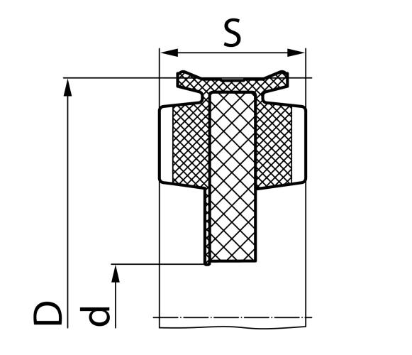 Joints de piston Parker DP 